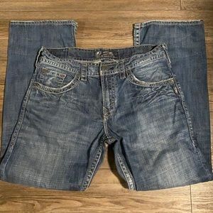 Men’s Silver ZAC jeans size 33x30